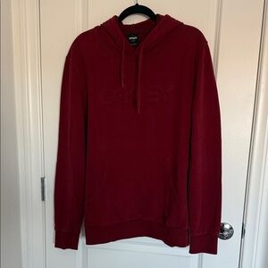 Oakley Men's Deep Red Hoodie